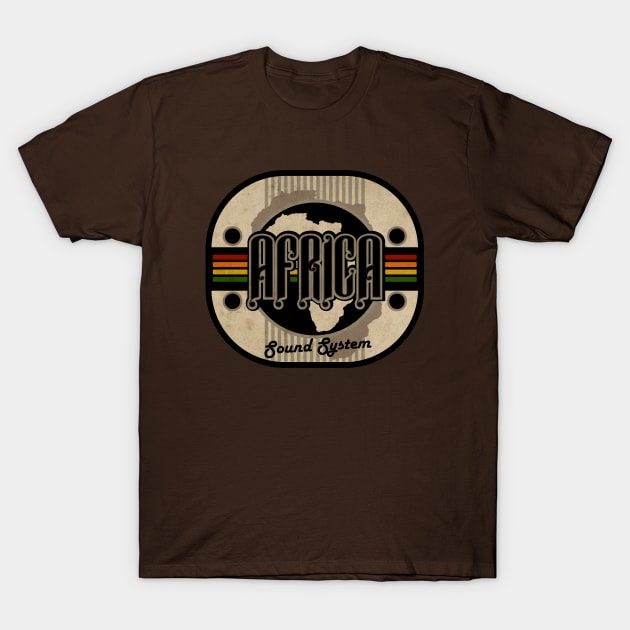 Africa Sound System T-Shirt by CTShirts